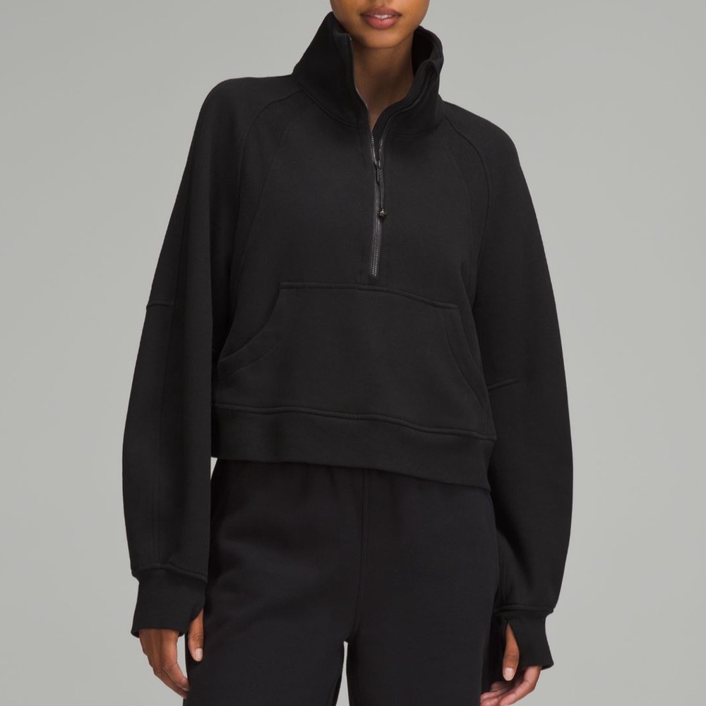 Lululemon Scuba Funnel Neck BLACK